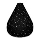 black with star backdrop : Bean Bag Chair Cover