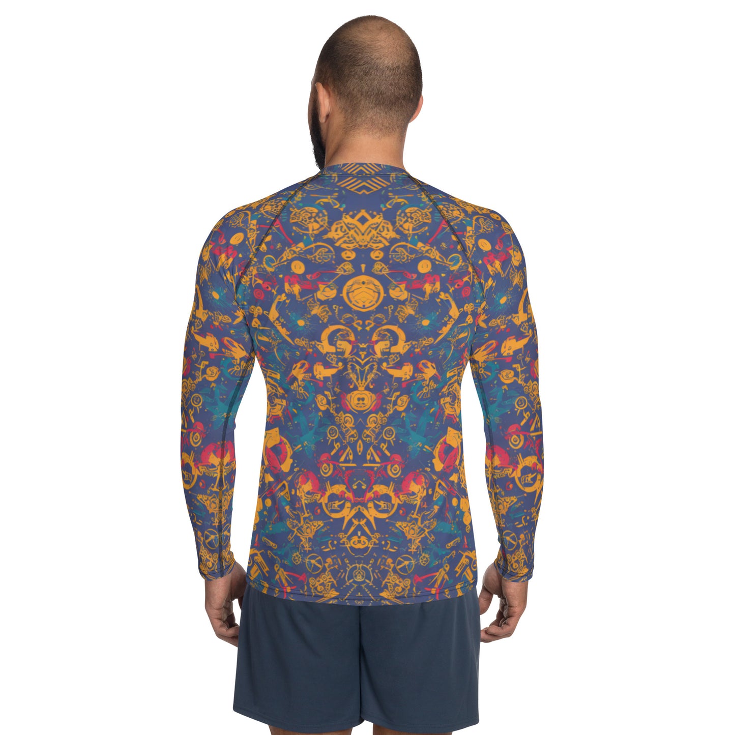 Retro Chaos : Men's Rash Guard