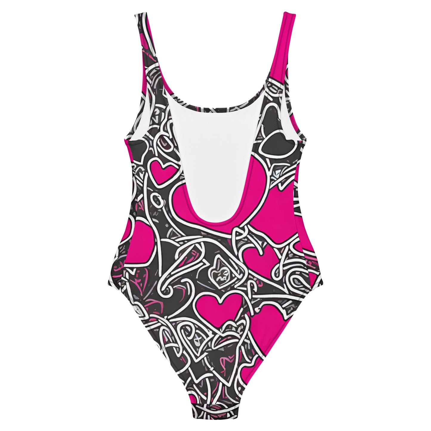 Crazy Heart : One-Piece Swimsuit