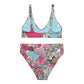 Sketchy Floral :  Recycled high-waisted bikini