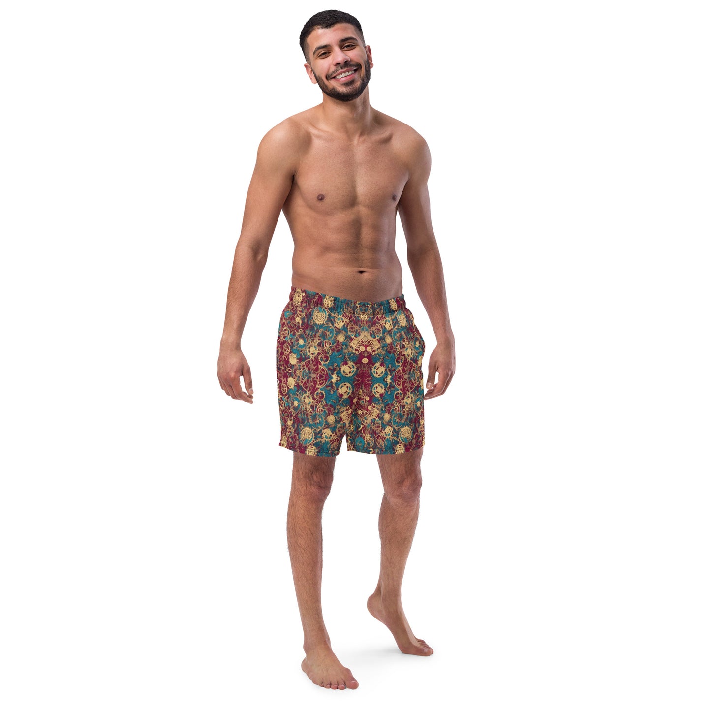 Retro Mechanic : Men's swim trunks