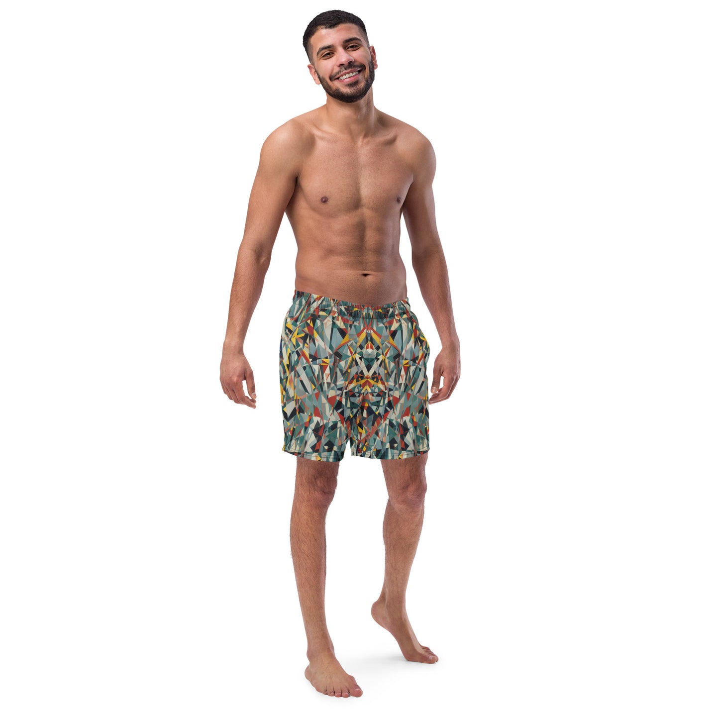 Watercolour Wasteland : Men's swim trunks
