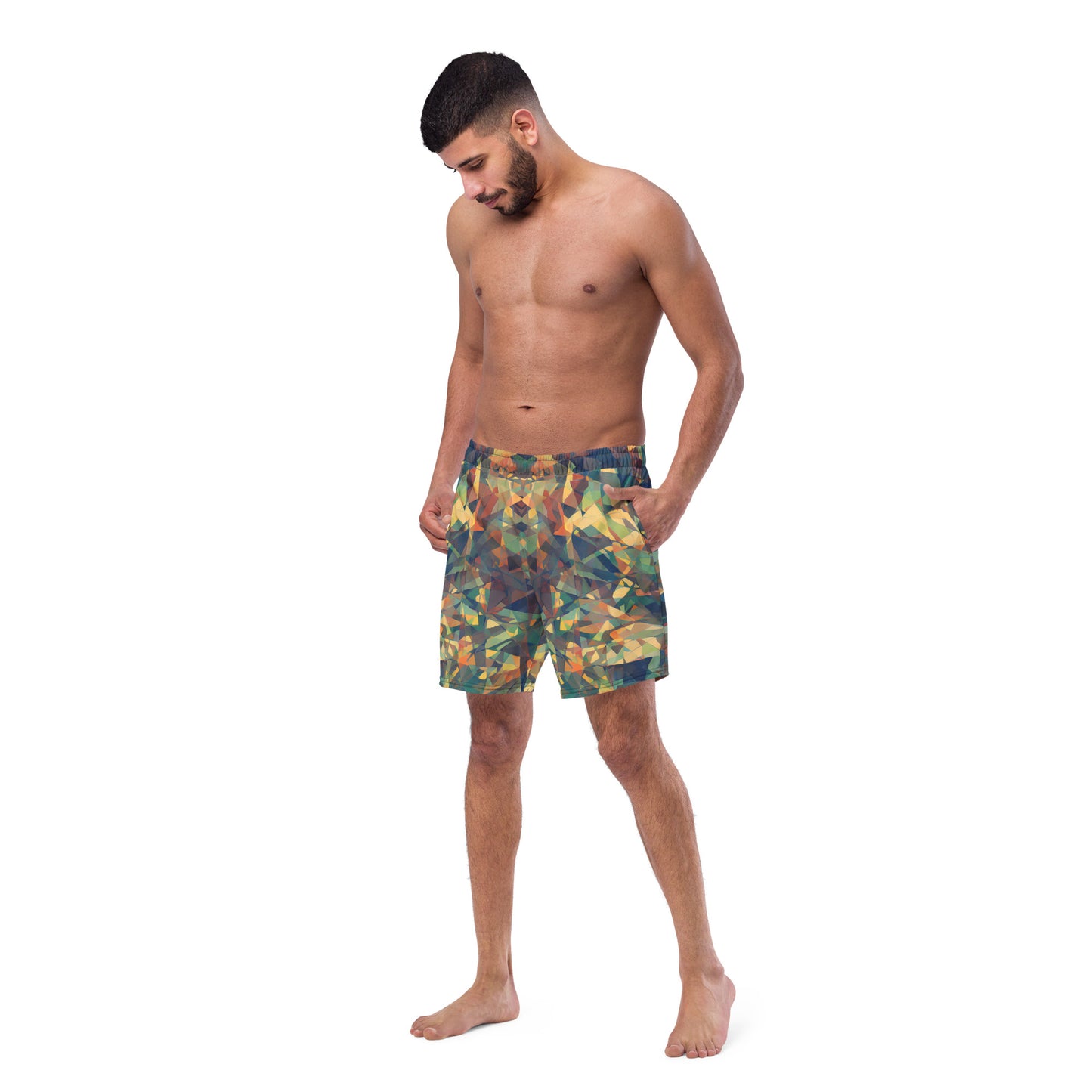 Jagged Confusion : Men's swim trunks