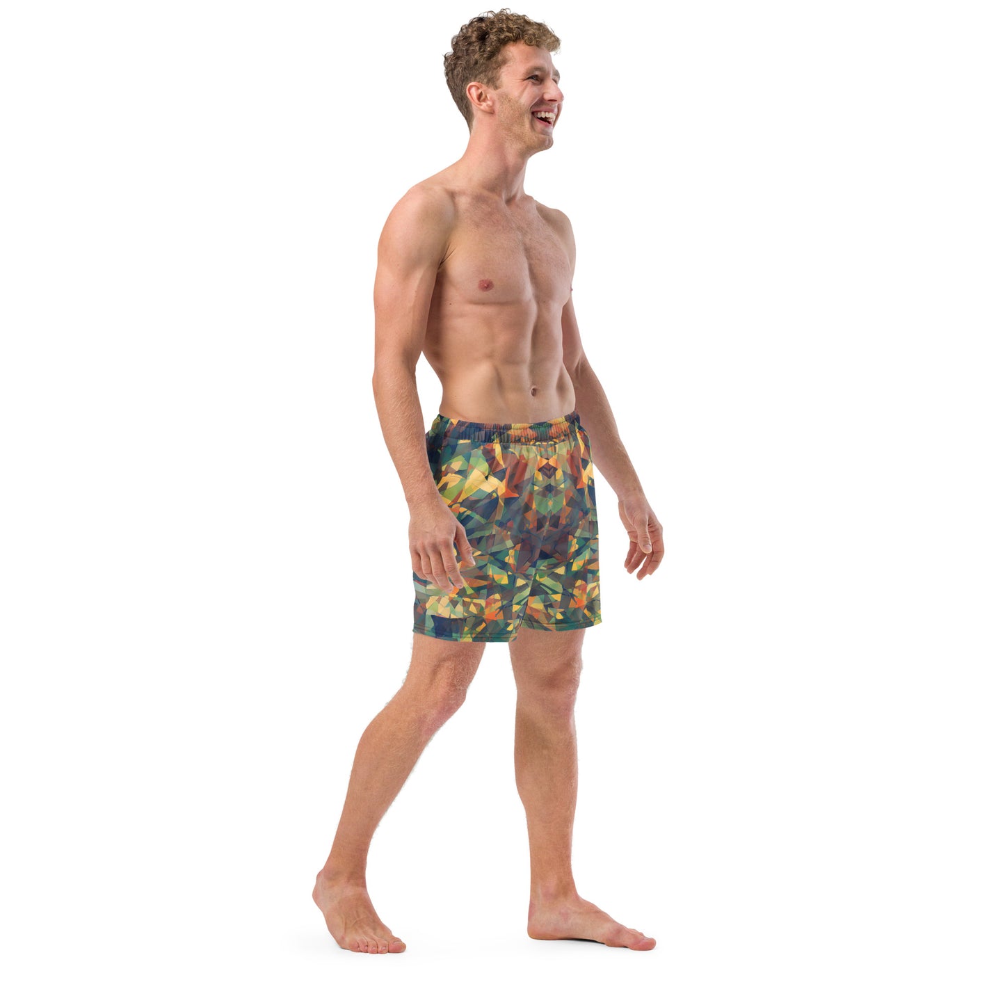 Jagged Confusion : Men's swim trunks