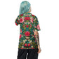 Floral Recycled unisex sports jersey
