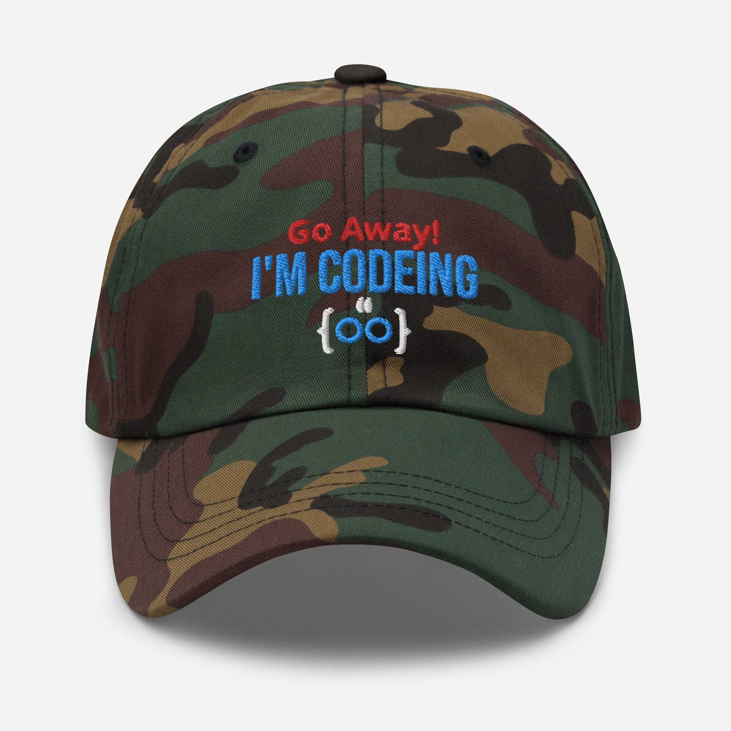 Go Away! I'm Codeing.  Dad (and Mum) hat