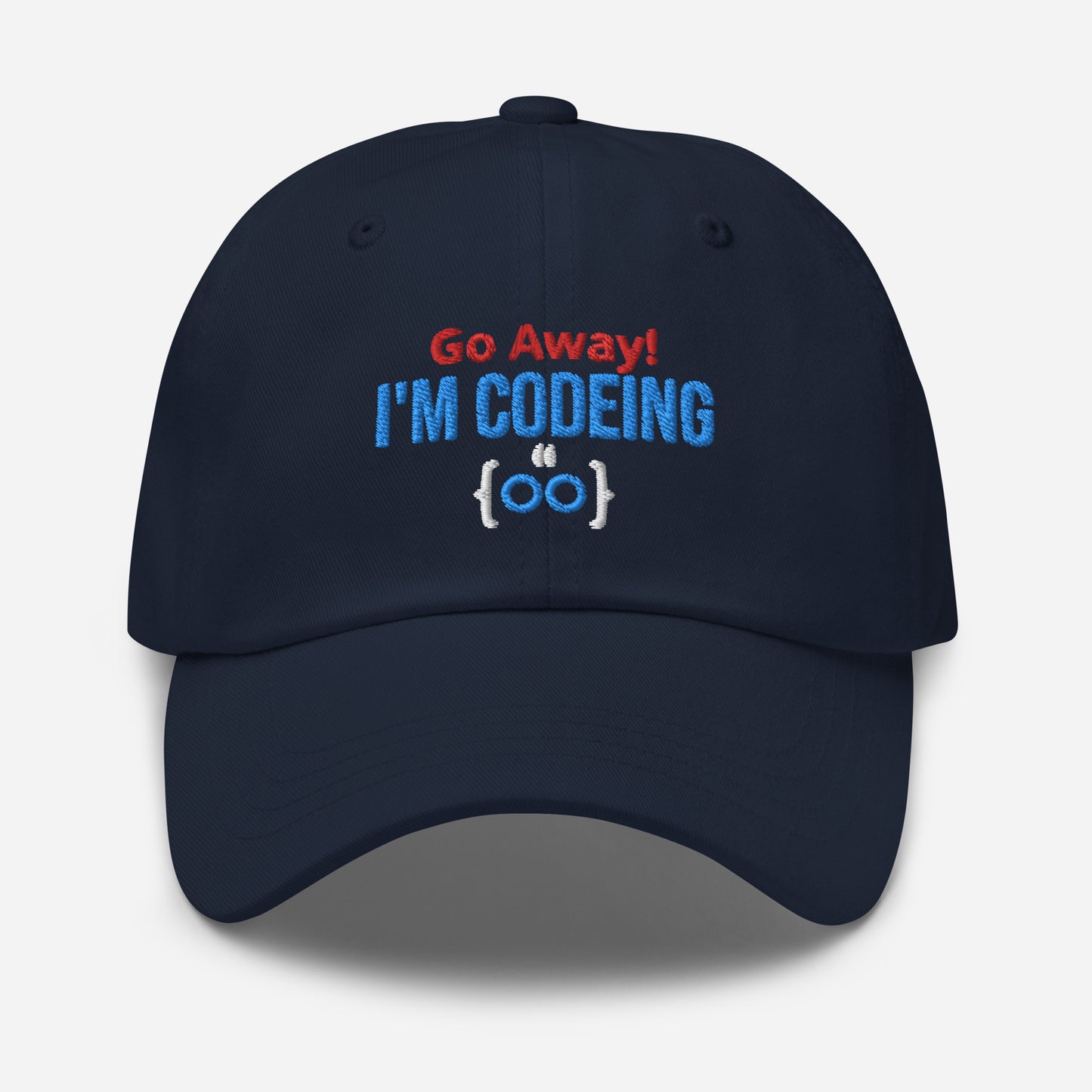 Go Away! I'm Codeing.  Dad (and Mum) hat