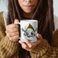 Baby Dragon Green - Dragon Tooth : White 11oz Ceramic Mug