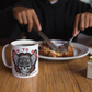 Born To Ride! But First, Coffee!  White 11oz Ceramic Mug
