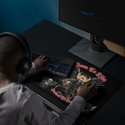 Born To Ride, Evolved To Game : Gaming mouse pad
