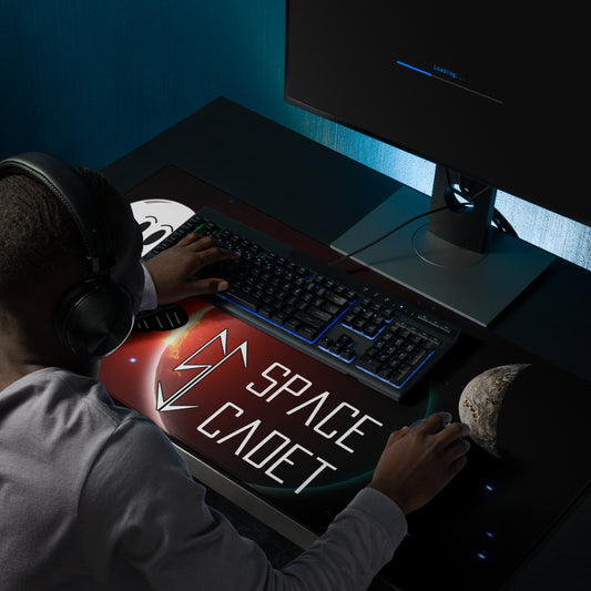 The Space Cadet Gaming mouse pad