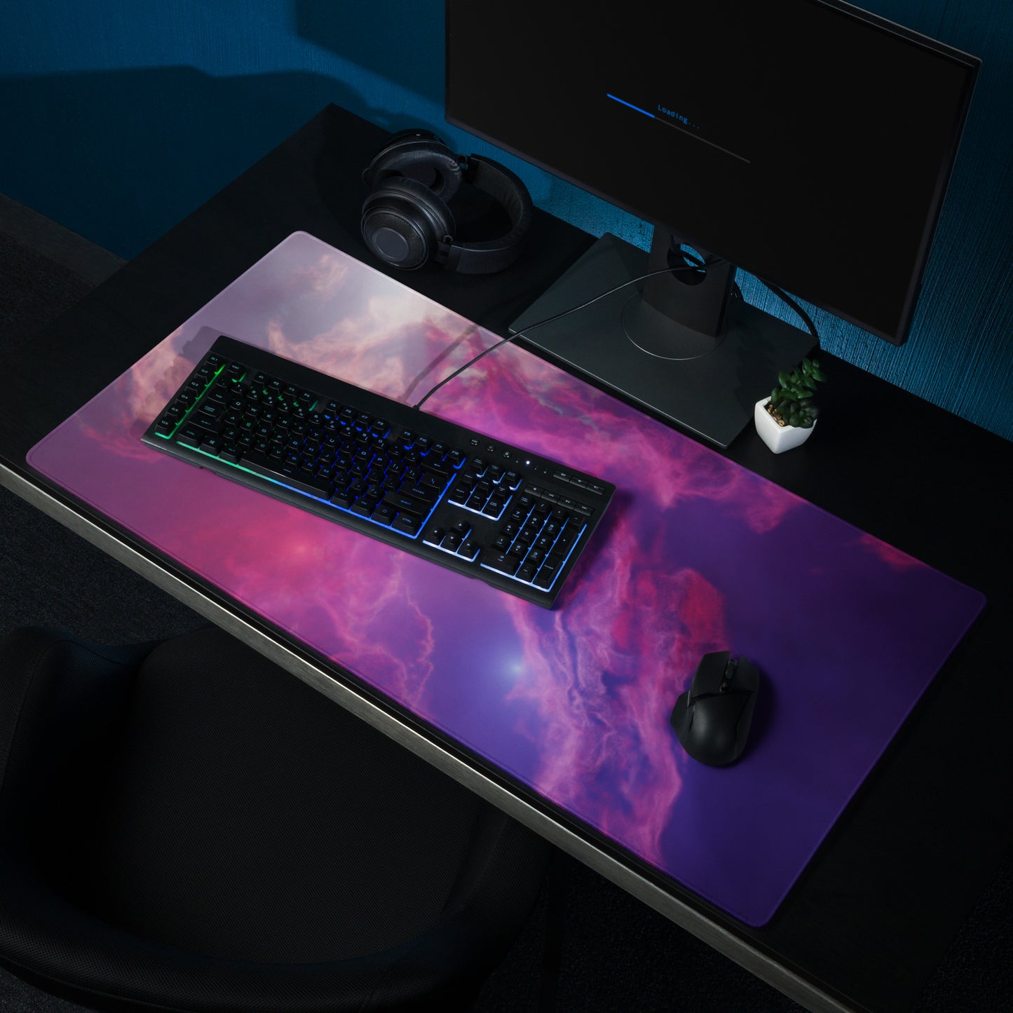 Reign of Fire Nebula Style  :  Gaming mouse pad