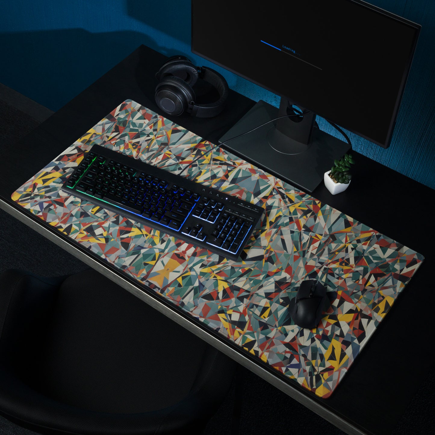Watercolour Weird : Gaming mouse pad