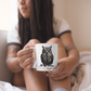 Mad About Owls : White 11oz Ceramic Mug