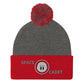 Space Cadet Pom-Pom Beanie