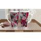 Classic Floral :  White Latte 17oz Ceramic Mug
