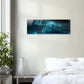 Acrylic Print :    The Deep Blue (part of a collection of Nebula prints) Fantasy Nebula