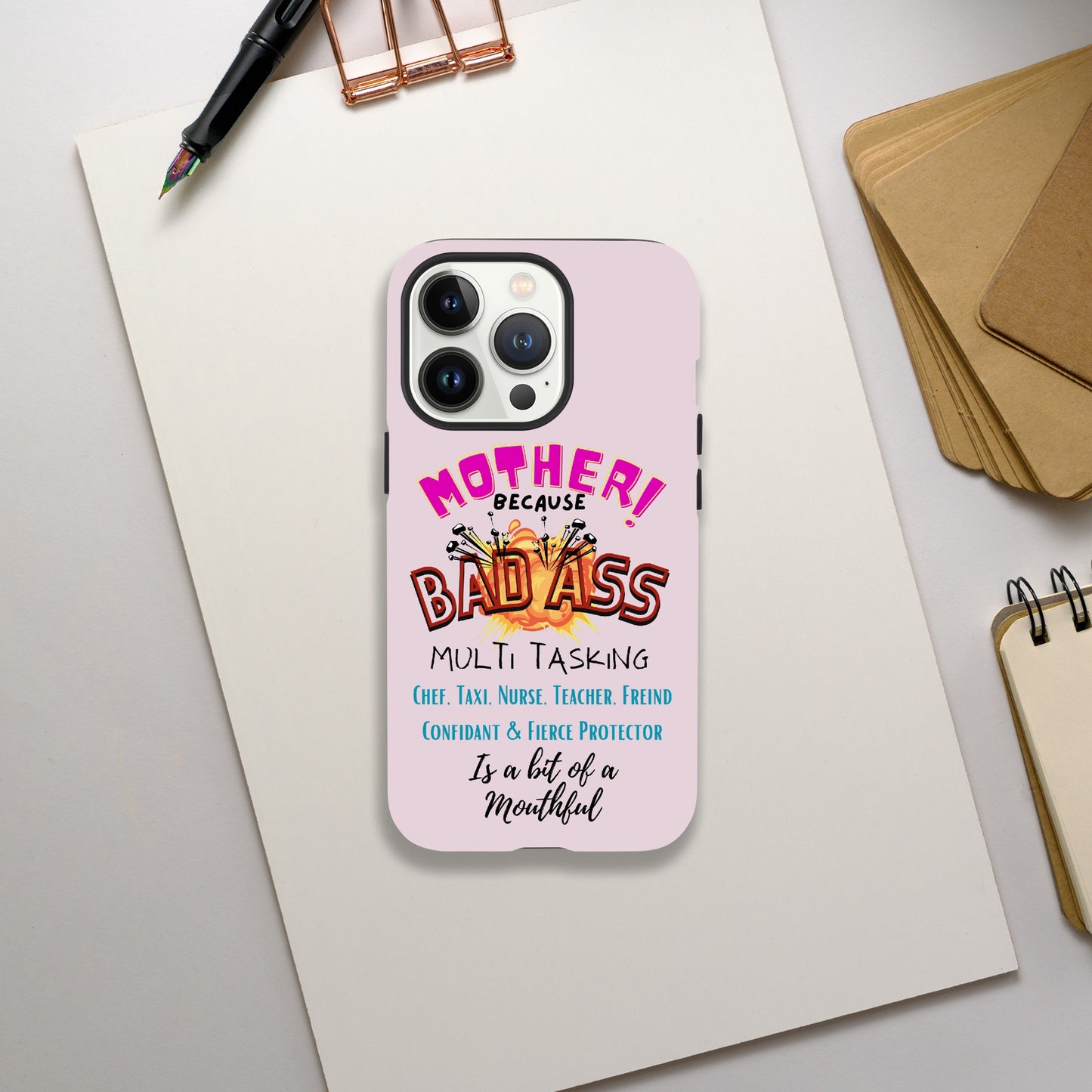 Mother's Day, Mother is a Bad Ass : - Phone Cases
