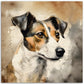 Jack Russell Dog (c) Watercolor Wood Prints