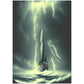 Premium Matte Poster : Alone : A UFO Sci Fi collection of Poster prints.