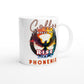 Phoenix Rising White 11oz Ceramic Mug