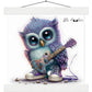 Pip, Little Hooters Owl : Premium Matte Paper Poster with Hanger