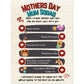 Wood Prints : Kid's Mothers day, Mum Squad Promise wall art.