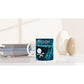 Astronomy & Coffee Ice Blue Nebula White 11oz Ceramic Mug