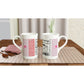 Mothers day, What you mean to me : White 10oz Porcelain Slim Mug