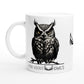 Mad About Owls : White 11oz Ceramic Mug