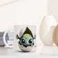 Baby Dragon Green - Dragon Tooth : White 11oz Ceramic Mug