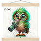 Chip, Little Hooters Owl : Premium Matte Paper Poster with Hanger