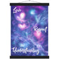 Love, Respect, Understanding, Nebulus Flow : Premium Matte Paper Poster & Hanger