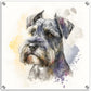 Miniature Schnauzer (d) Dog  Watercolor Acrylic Print