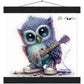 Pip, Little Hooters Owl : Premium Matte Paper Poster with Hanger