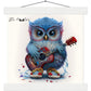 Jed, Little Hooters Owl : Premium Matte Paper Poster with Hanger
