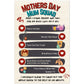 Wood Prints : Kid's Mothers day, Mum Squad Promise wall art.