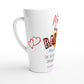 Mother, because Bad Ass Multi Tasking...  :  White Latte 17oz Ceramic Mug