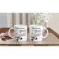 Personlised ADD YOUR NAME  :  Space Cadet White 11oz Ceramic Mug