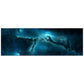 Foam Board Print :   The Deep Blue (part of a collection of Nebula prints) Fantasy Nebula Foam Board Print