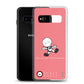 Space Cadet Pink background Samsung Phone Case