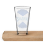 Scotland Grunge Style Flag Shaker pint glass