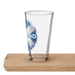 Scotland Grunge Style Flag Shaker pint glass