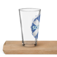 Scotland Grunge Style Flag Shaker pint glass