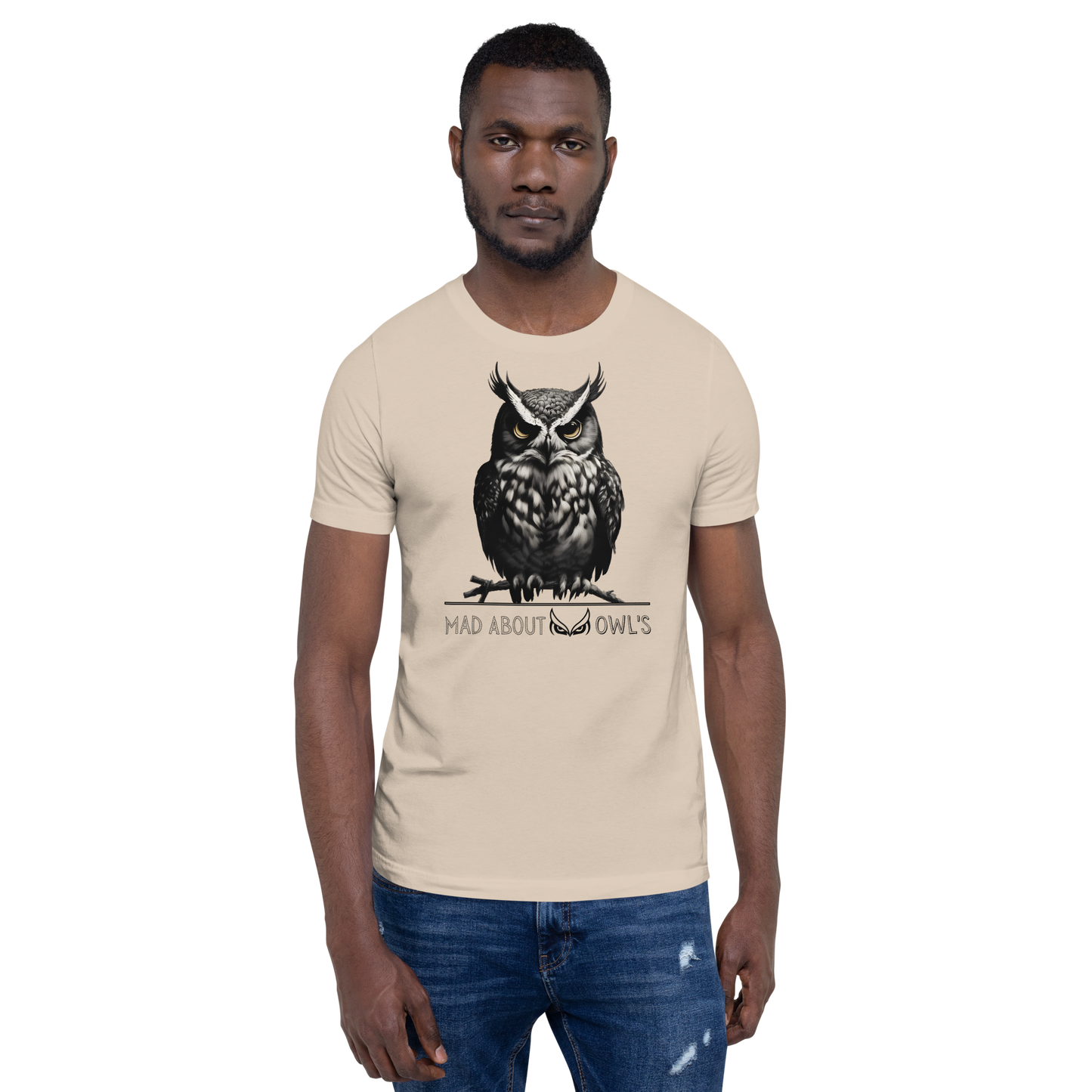 Mad About Owl's : Unisex t-shirt