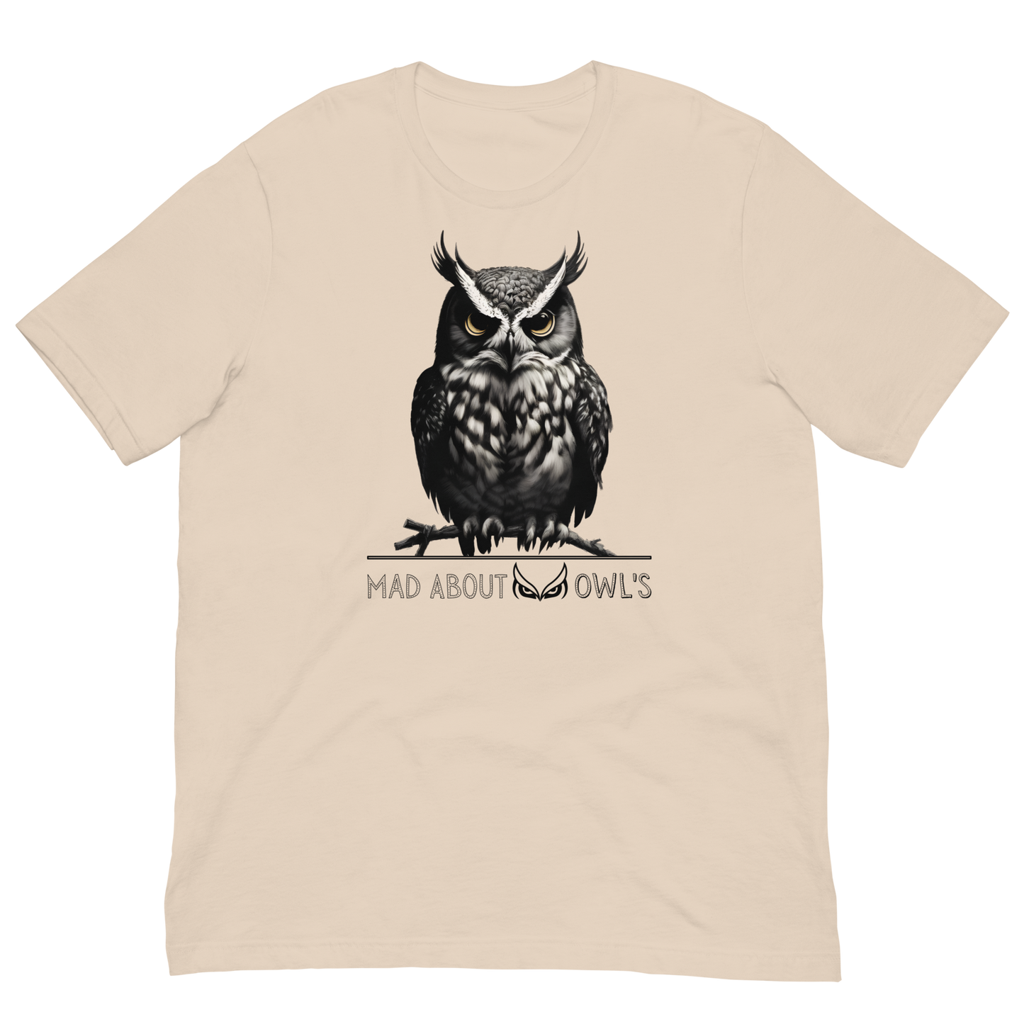 Mad About Owl's : Unisex t-shirt