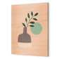 Wood Prints : Twin Photo Display (Personalised Mothers Day):  Gothic Rose.